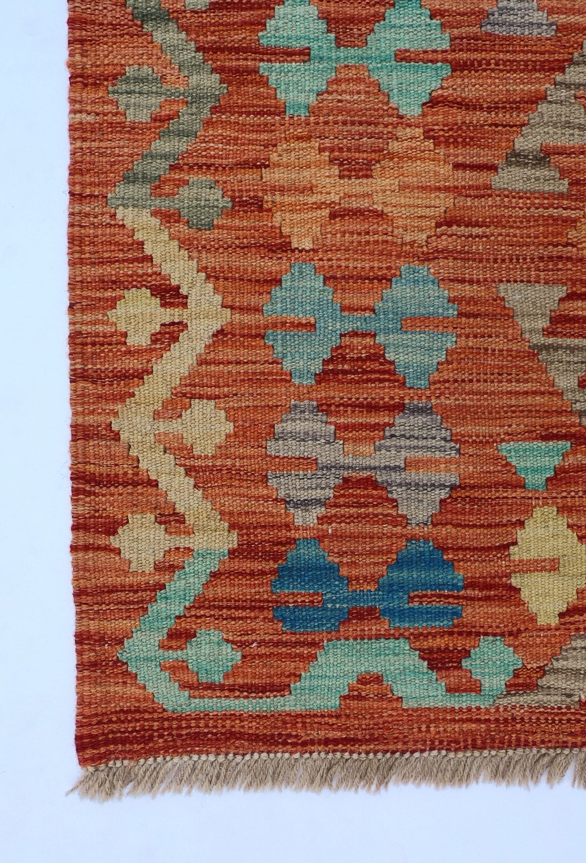 Alfombra Lana, Kelim Kashkuli 2.50 x 1.80 mts. 0207