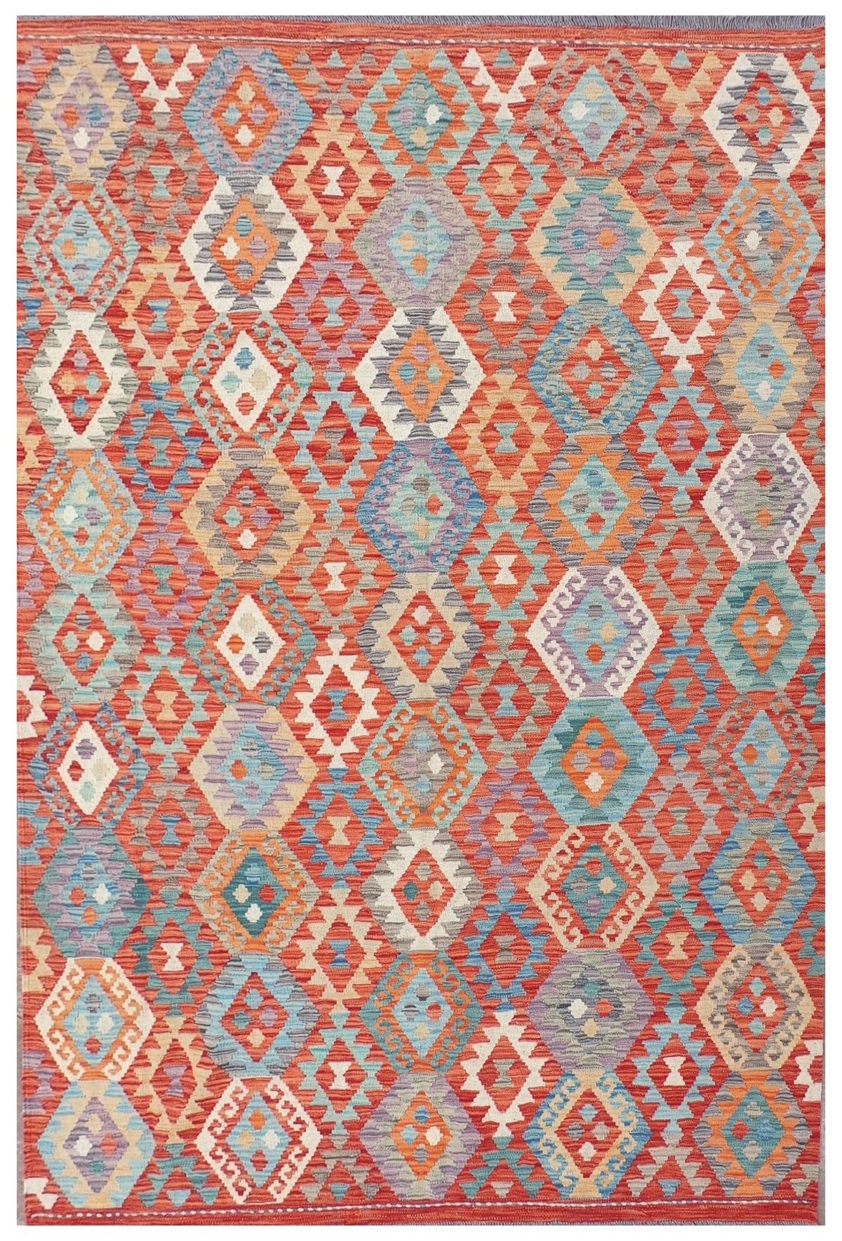 Alfombra Lana, Kelim Kashkuli 2.40 x 1.70 mts. 0210