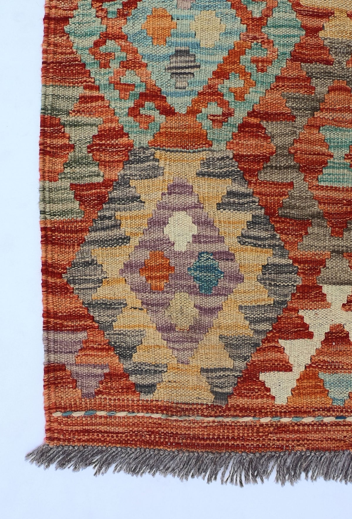 Alfombra Lana, Kelim Kashkuli 2.40 x 1.70 mts. 0210