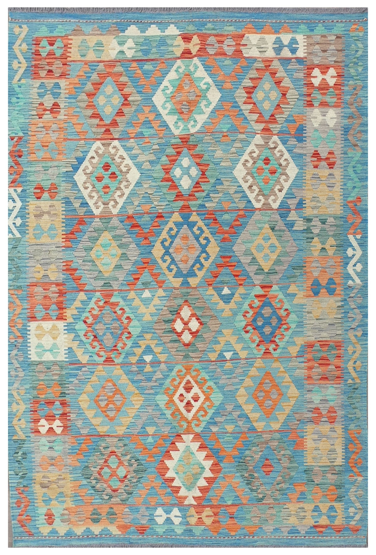 Alfombra Lana, Kelim Kashkuli 2.40 x 1.70 mts. 0211