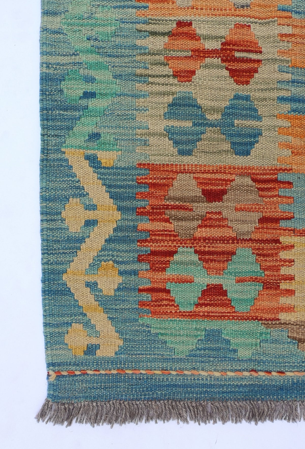 Alfombra Lana, Kelim Kashkuli 2.40 x 1.70 mts. 0211