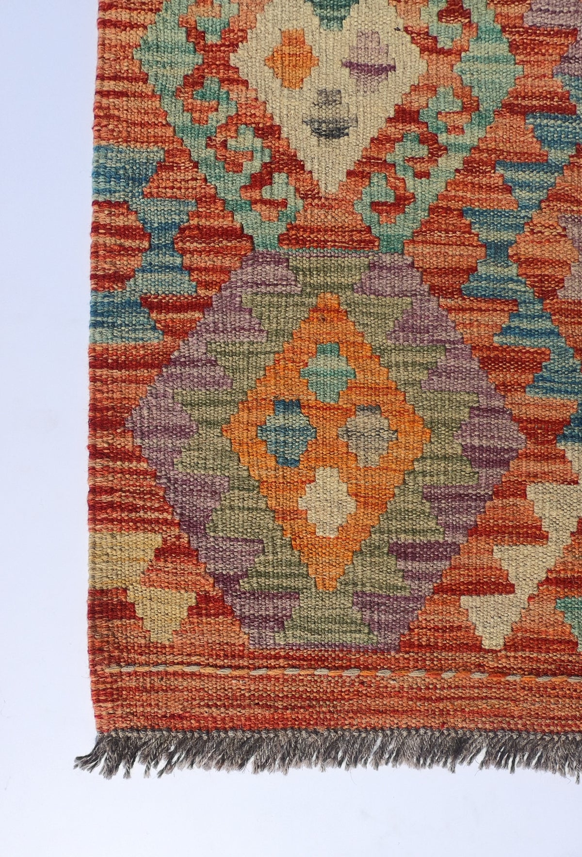 Alfombra Lana, Kelim Kashkuli 2.40 x 1.70 mts. 0214