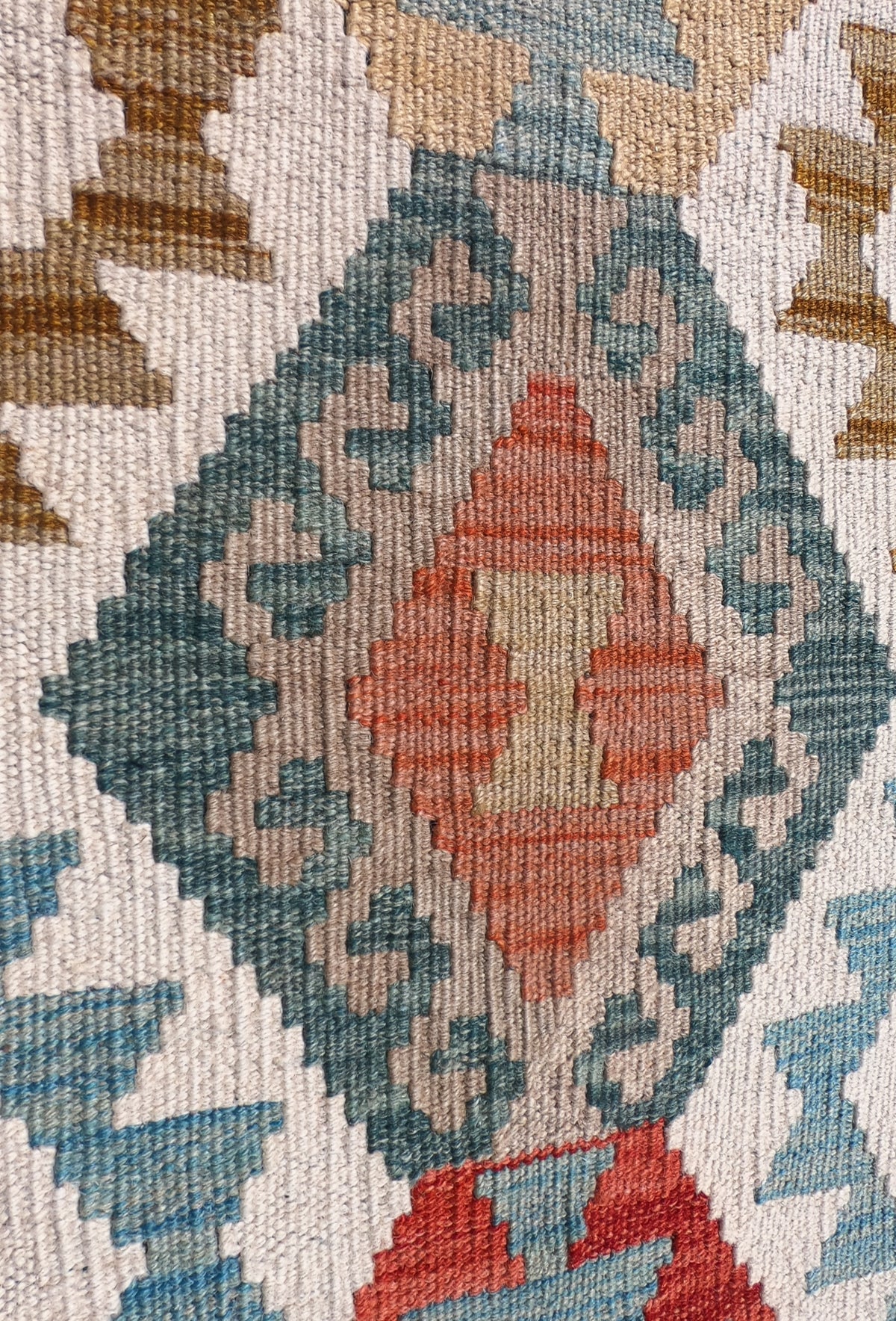 Alfombra Lana, Kelim Kashkuli 2.50 x 0.70 mts. 0001