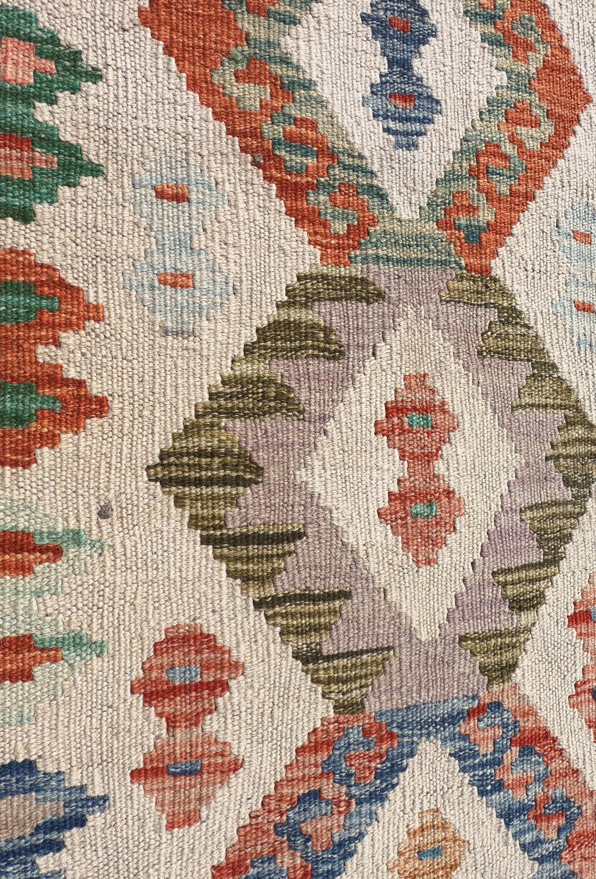 Alfombra Lana, Kelim Kashkuli 3.00 x 0.80 mts. 0004