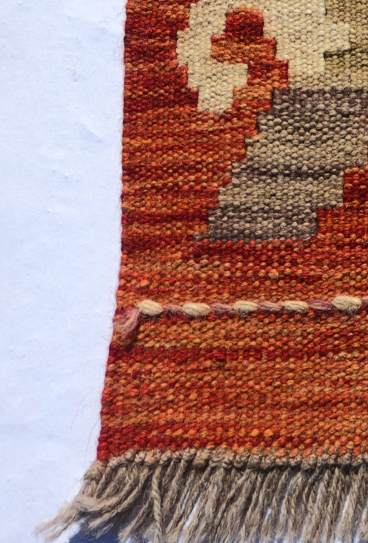 Alfombra lana, Kelim Kashkuli 2.90 x 0.80 mts. 106