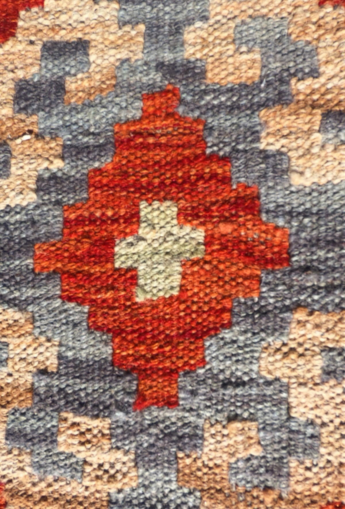 Alfombra lana, Kelim Kashkuli 2.90 x 0.90 mts. 045