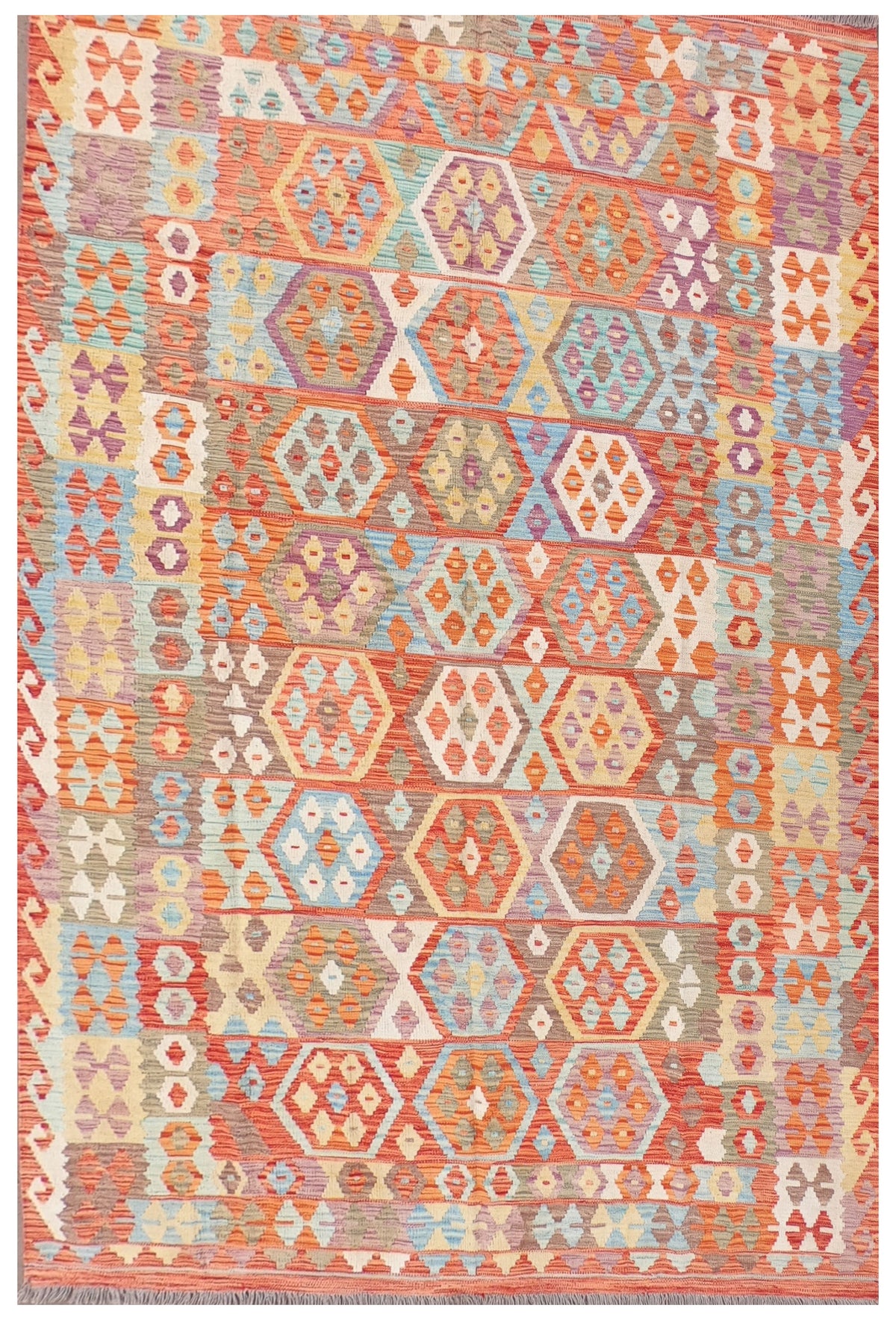 Alfombra Lana, Kelim Kashkuli 3.00 x 2.00 mts. 0092