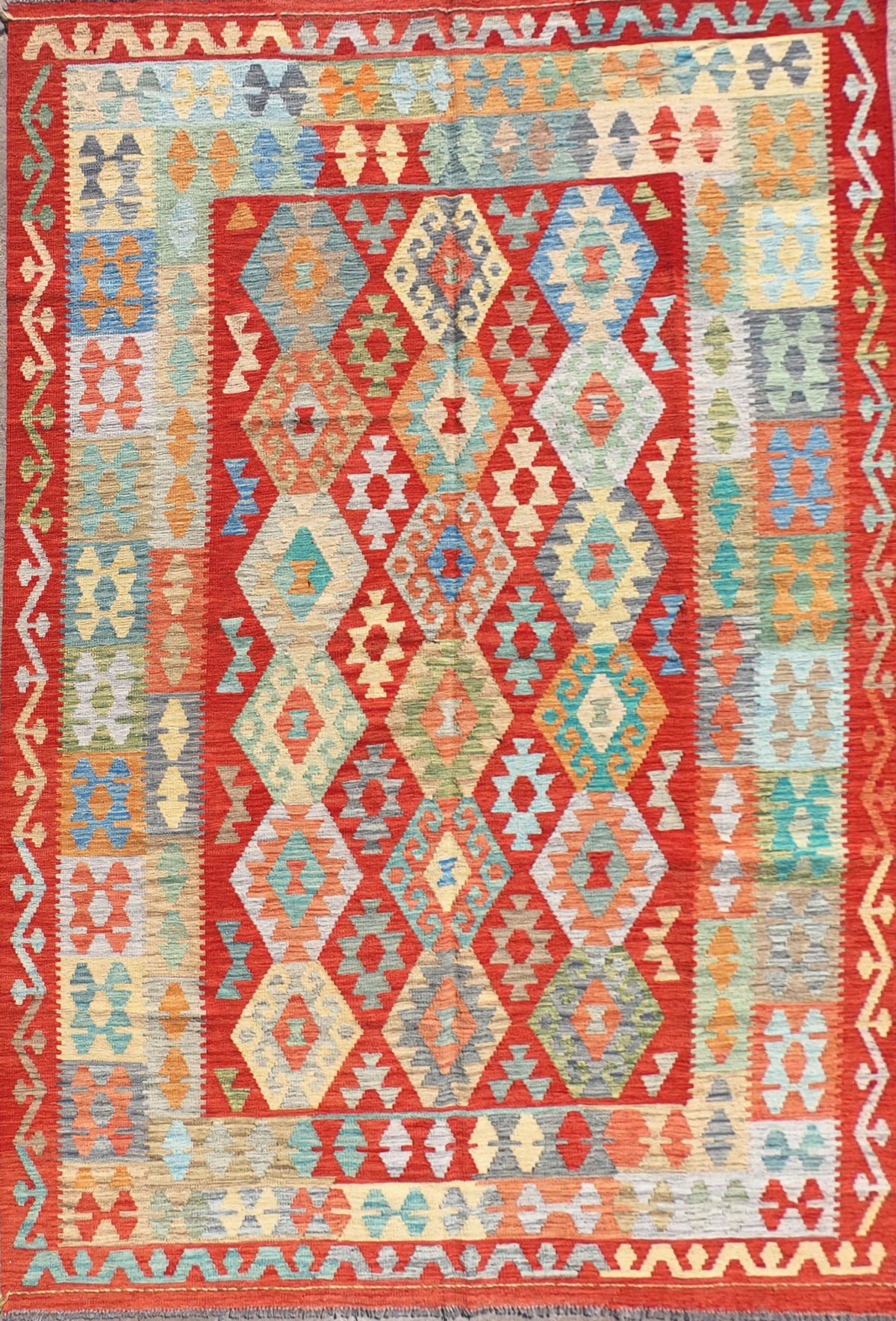 Alfombra lana, Kelim Kashkuli 2.90 x 2.00 mts. 113