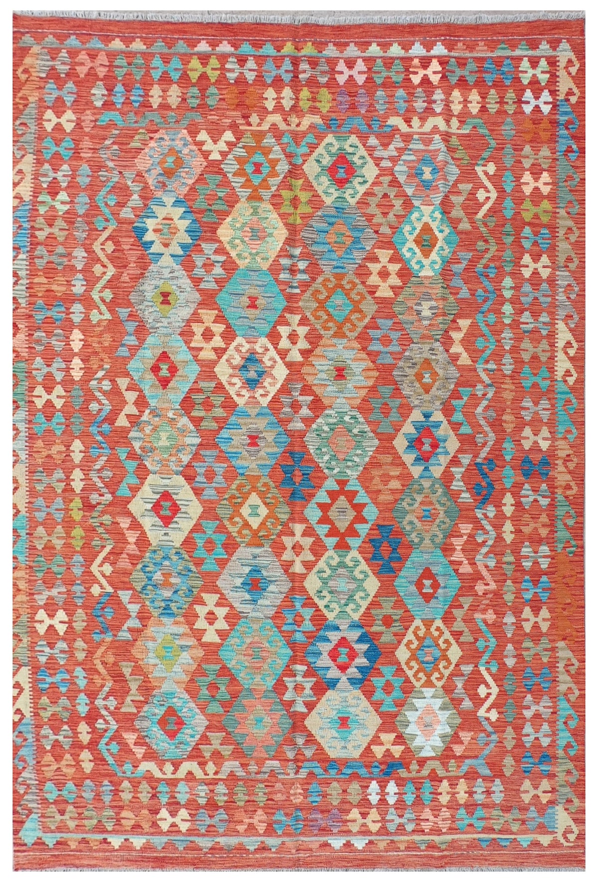 Alfombra Lana, Kelim Kashkuli 3.00 x 2.00 mts. 0114