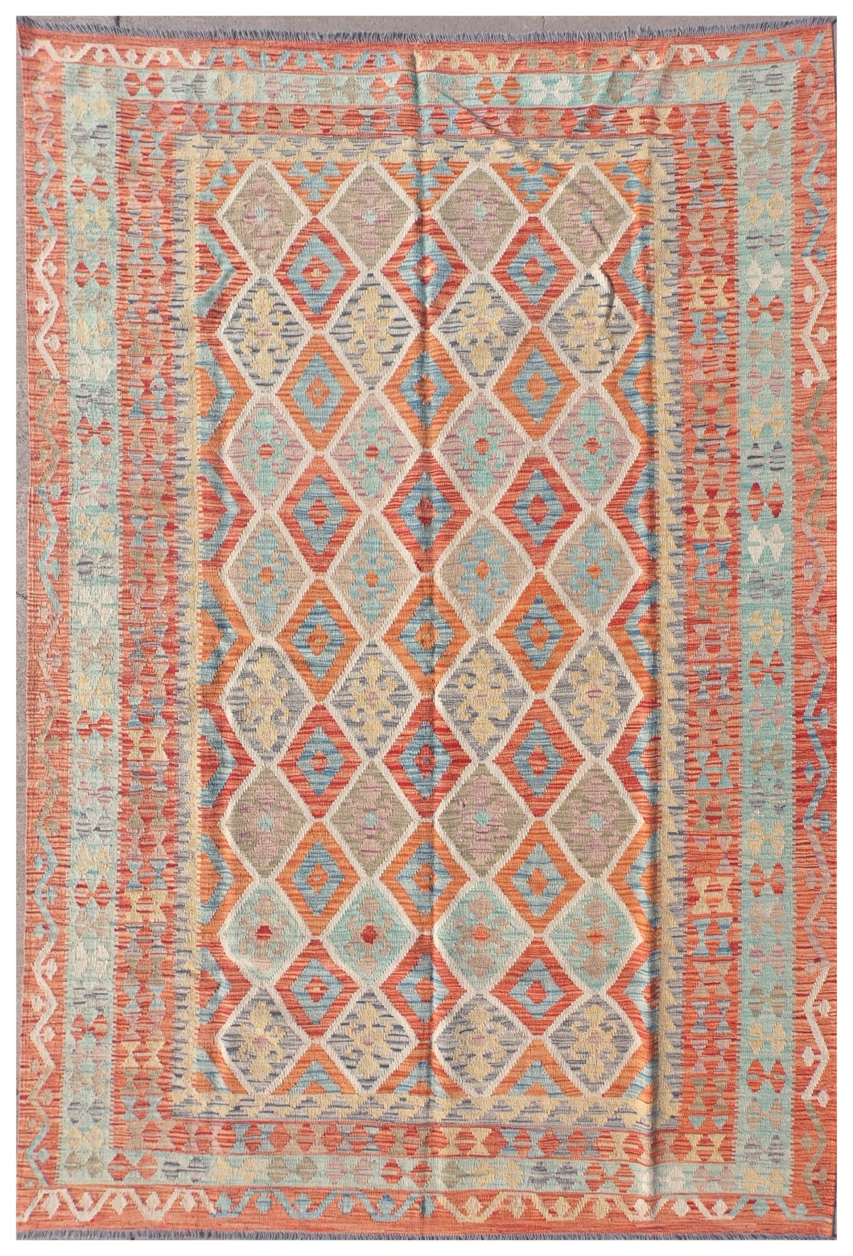 Alfombra Lana, Kelim Kashkuli 3.00 x 2.00 mts. 0117