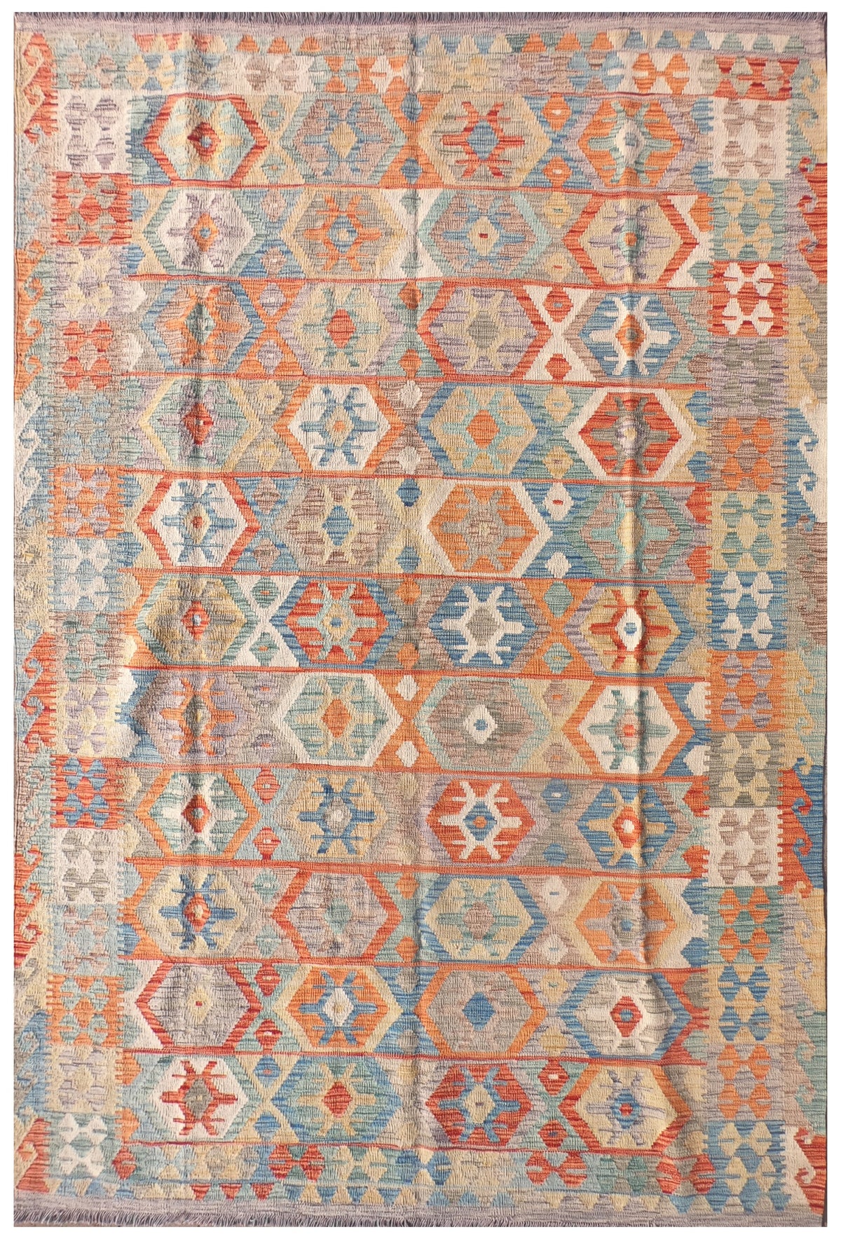 Alfombra Lana, Kelim Kashkuli 3.00 x 2.00 mts. 0122