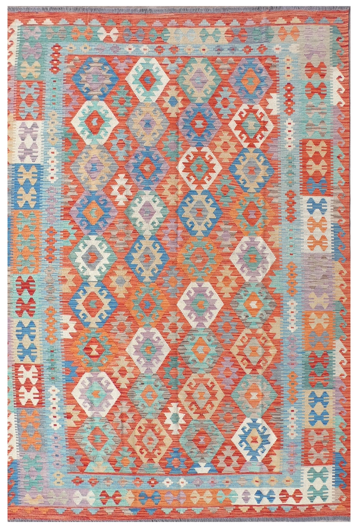 Alfombra Lana, Kelim Kashkuli 3.00 x 2.00 mts. 0123
