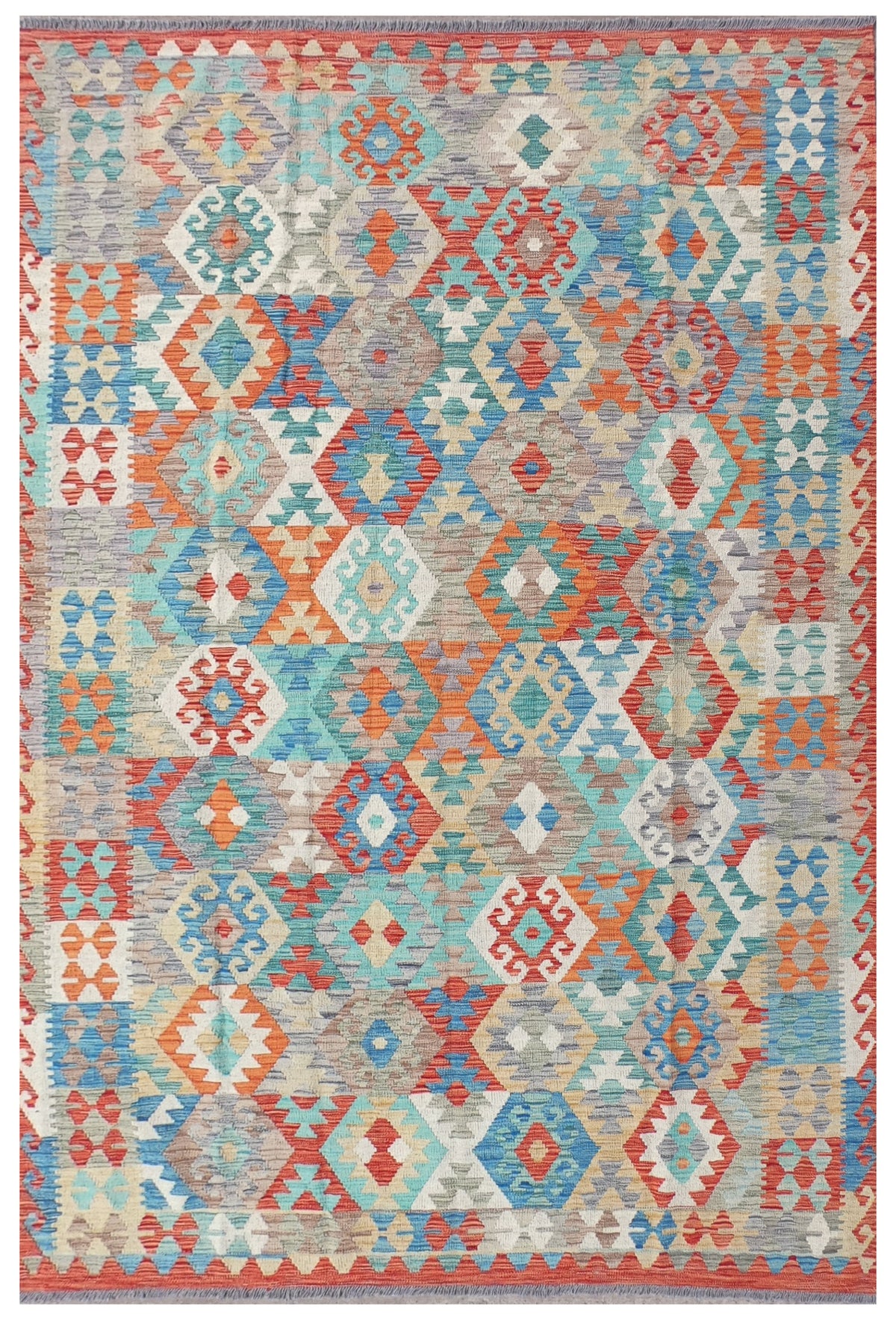 Alfombra Lana, Kelim Kashkuli 3.00 x 2.00 mts. 0126