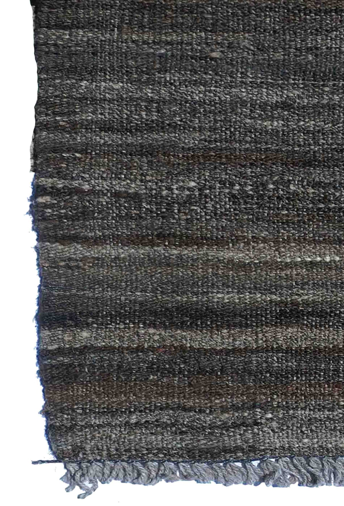 Alfombra de lana hecha a mano, estilo Kelim con patrón geométrico decorativo