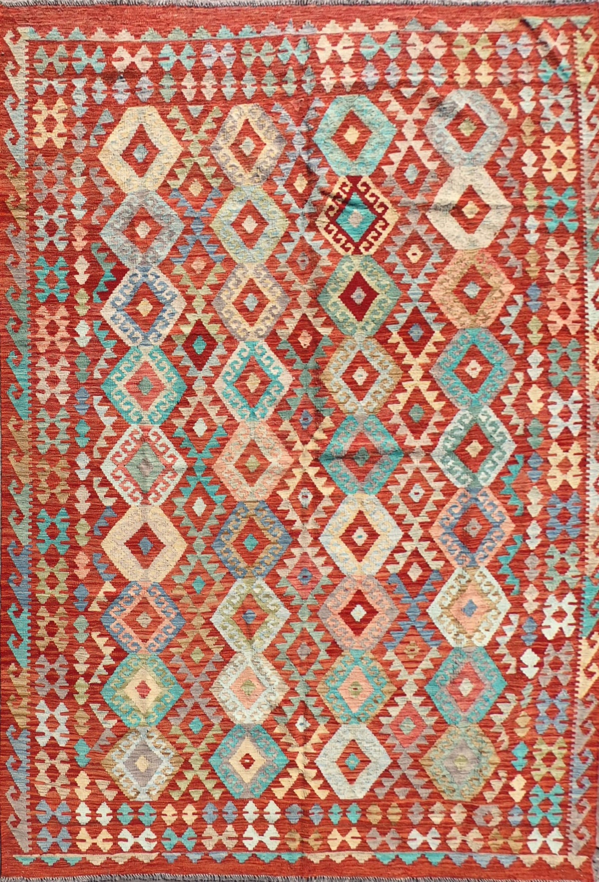 Alfombra lana, Kelim Kashkuli 2.90 x 2.10 mts. 109