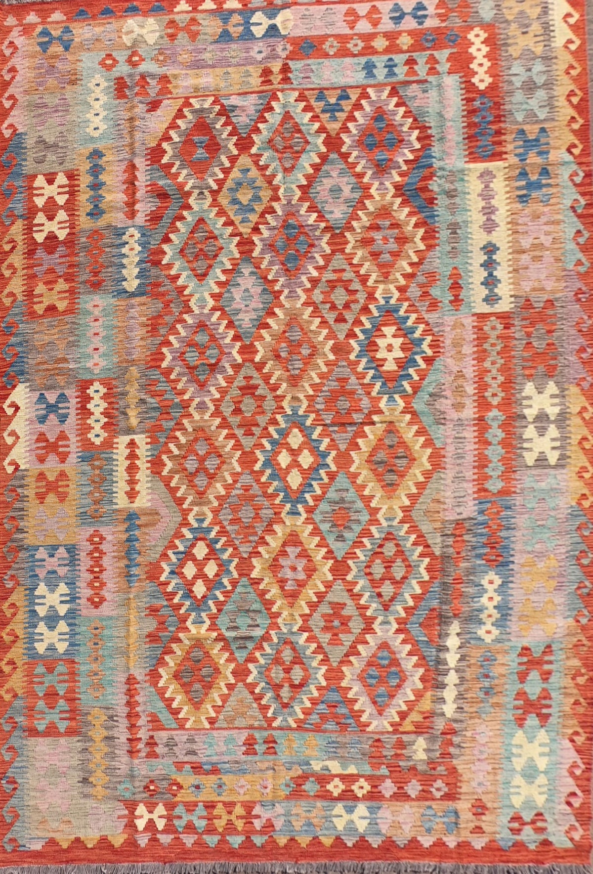 Alfombra lana, Kelim Kashkuli 2.90 x 2.10 mts. 111