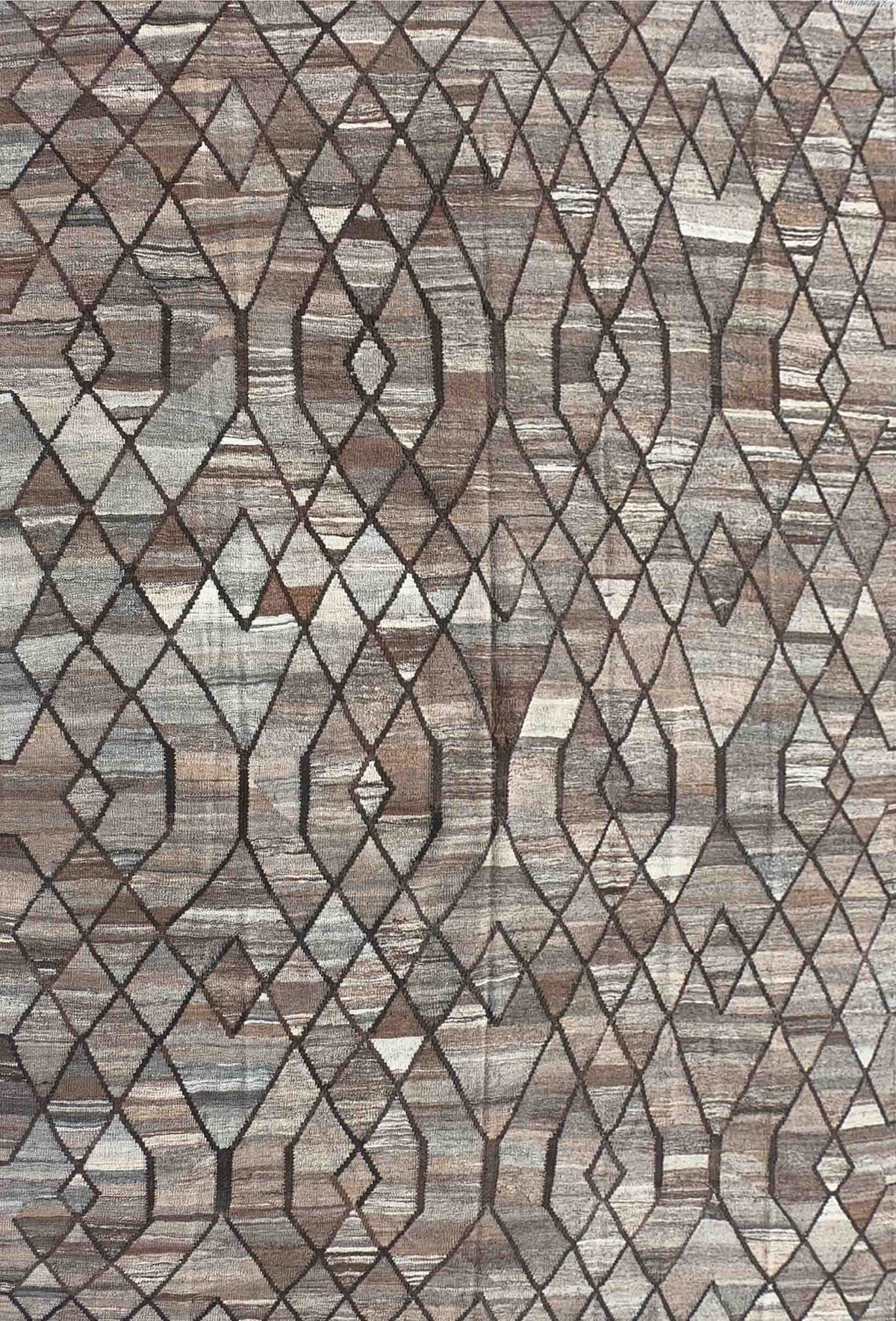 Alfombra lana, Kelim Karachi 2.90 x 2.60 mts. 001