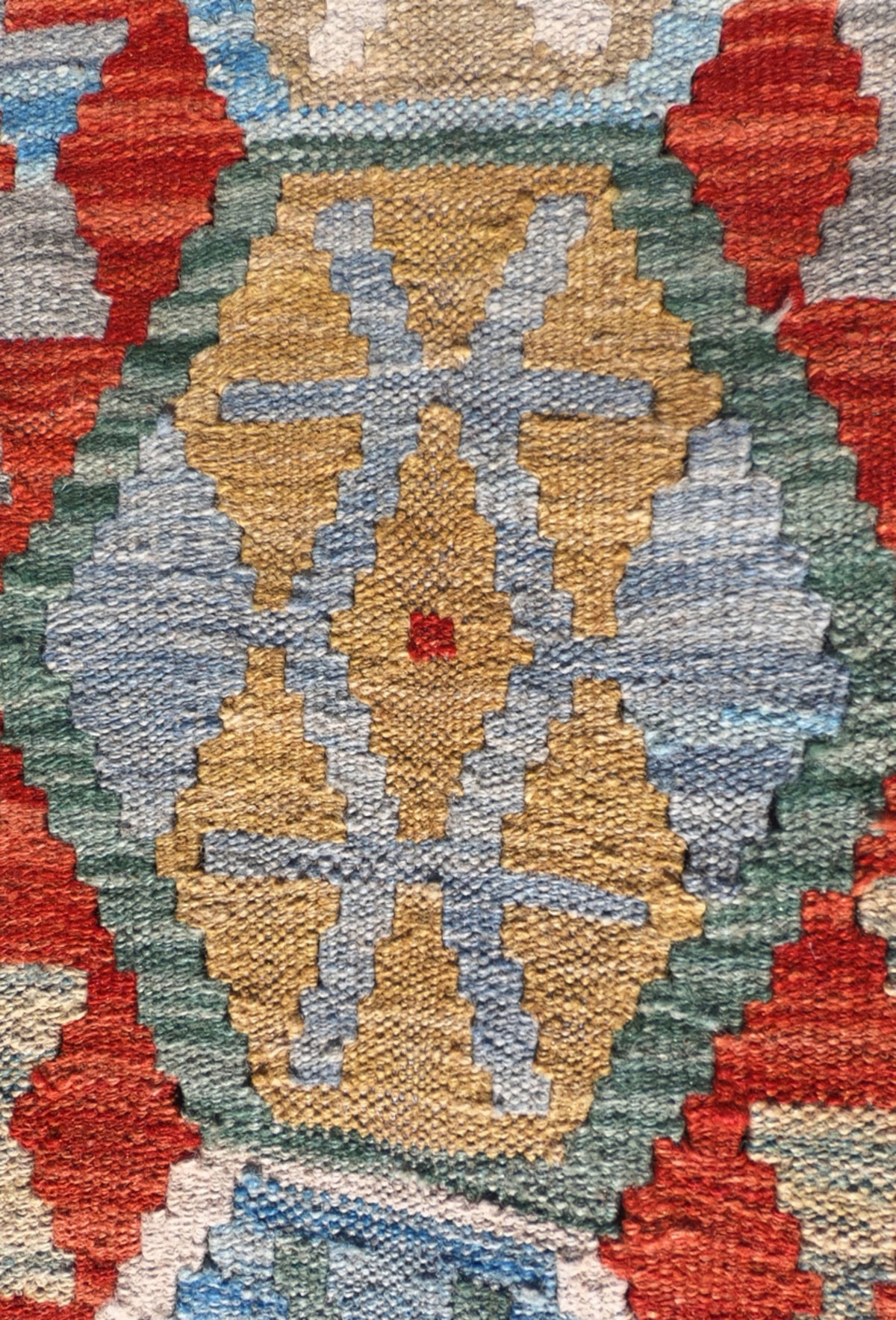 Alfombra lana, Kelim Kashkuli 3.00 x 0.80 mts. 137