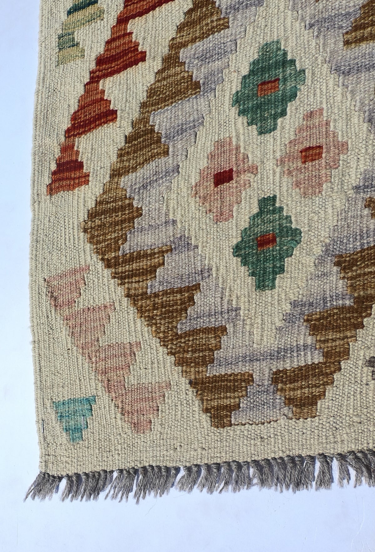 Alfombra Lana, Kelim Kashkuli 3.00 x 0.80 mts. 0142