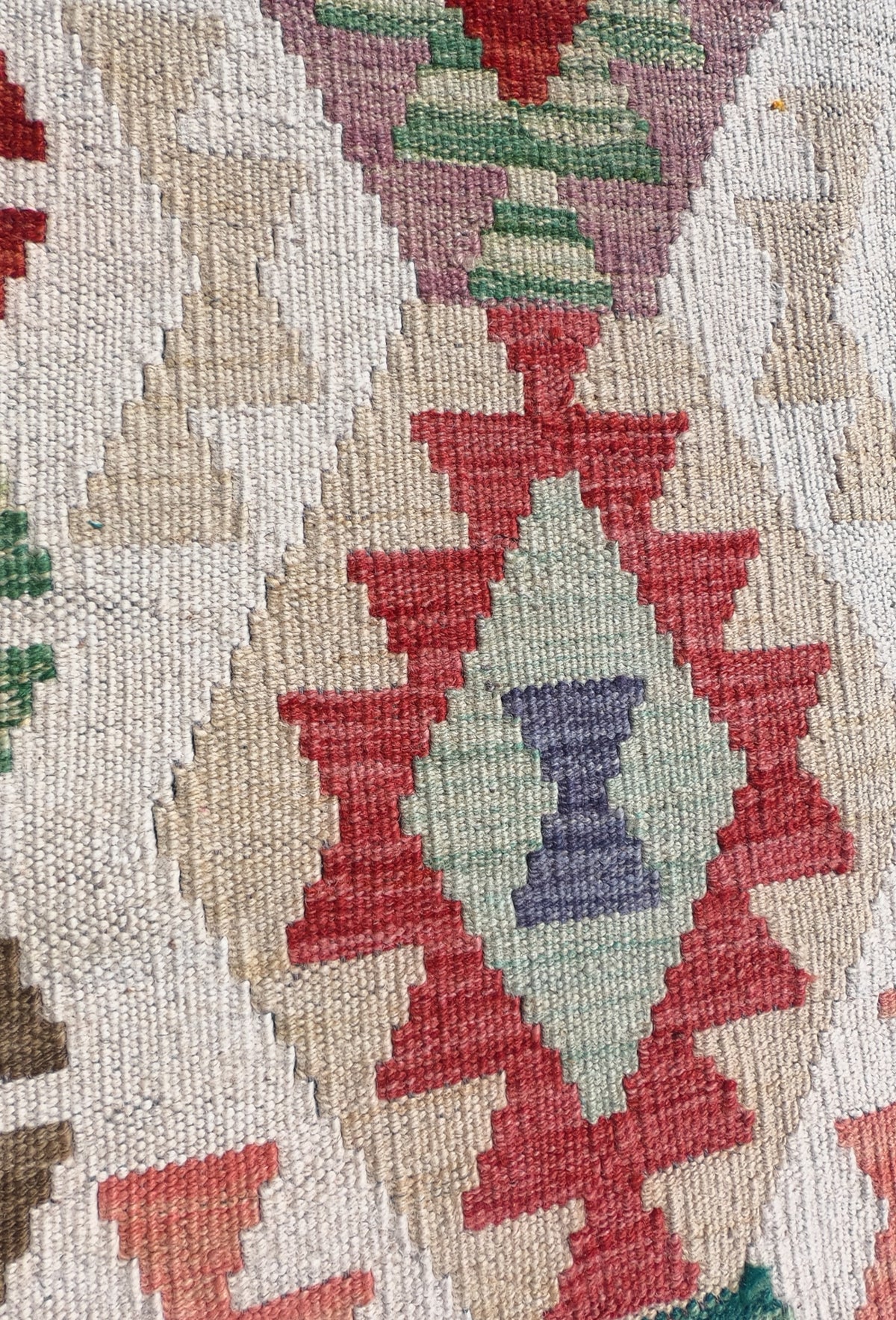 Alfombra Lana, Kelim Kashkuli 3.00 x 0.80 mts. 0146