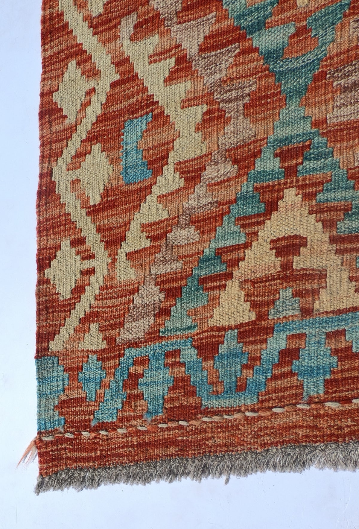 Alfombra Lana, Kelim Kashkuli 3.00 x 0.80 mts. 0159