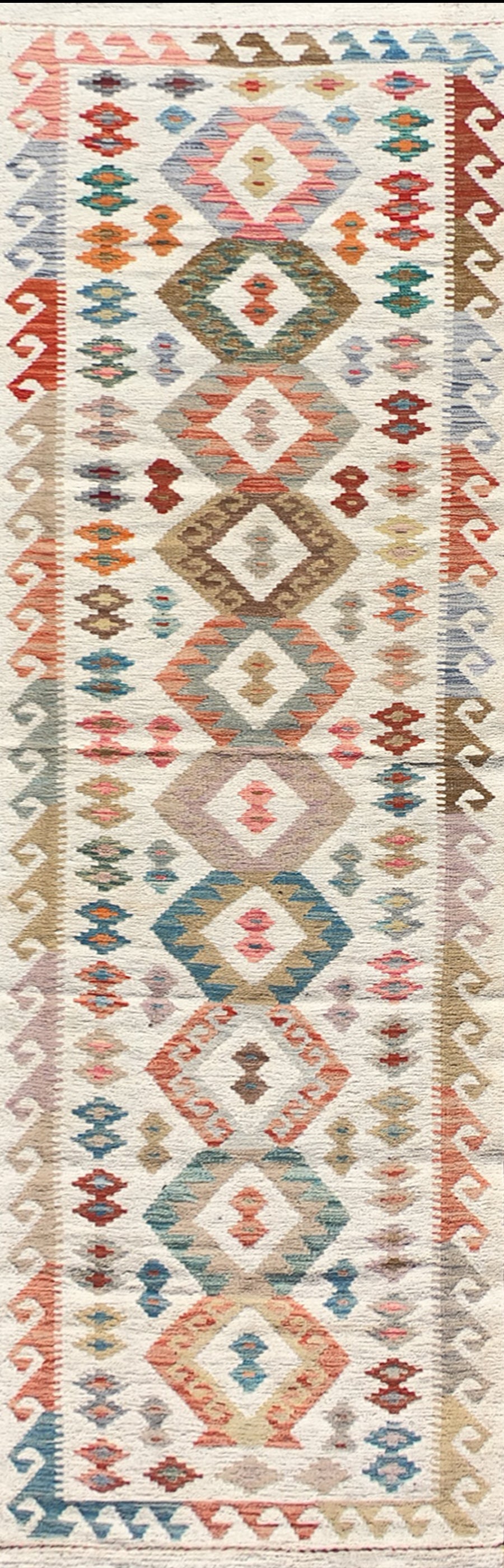 Alfombra lana, Kelim Kashkuli 3.00 x 0.80 mts. 160