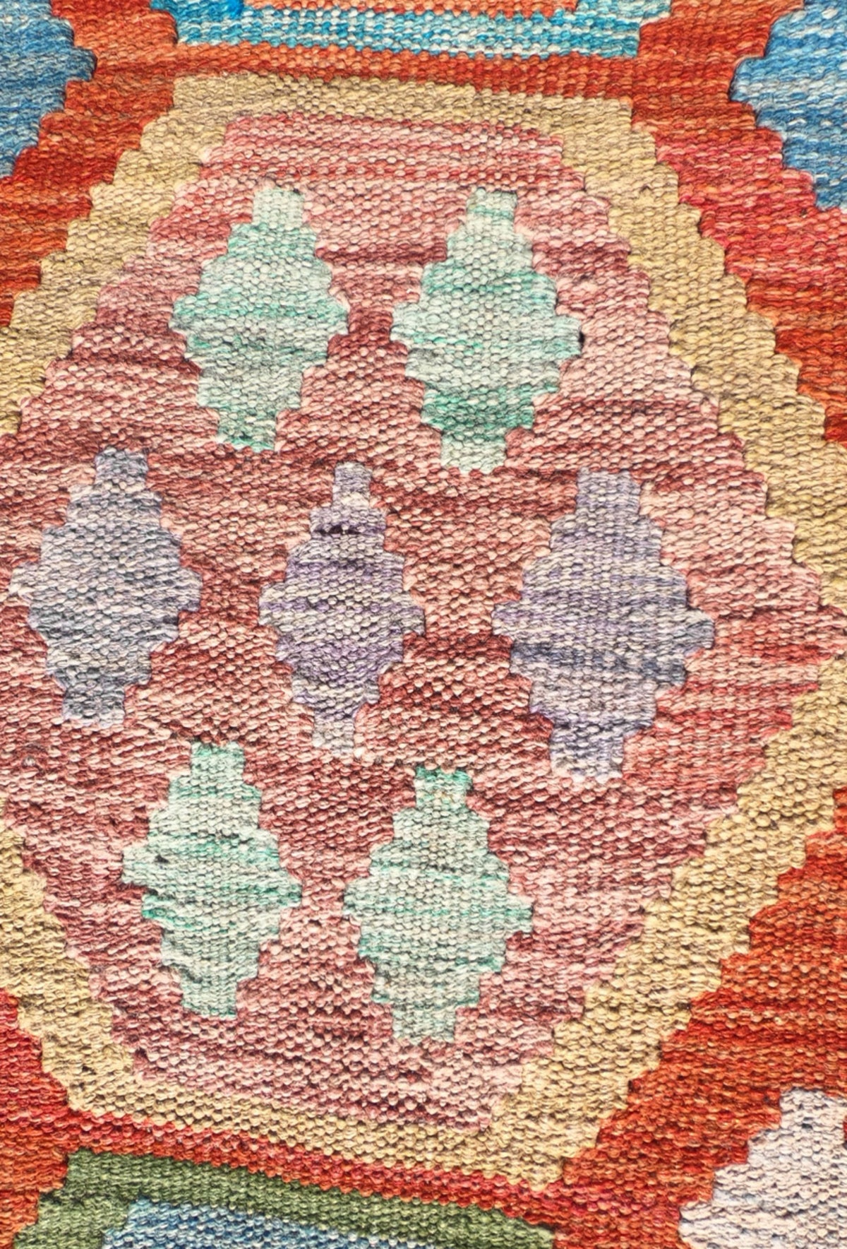 Alfombra lana, Kelim Kashkuli 3.00 x 0.90 mts. 054