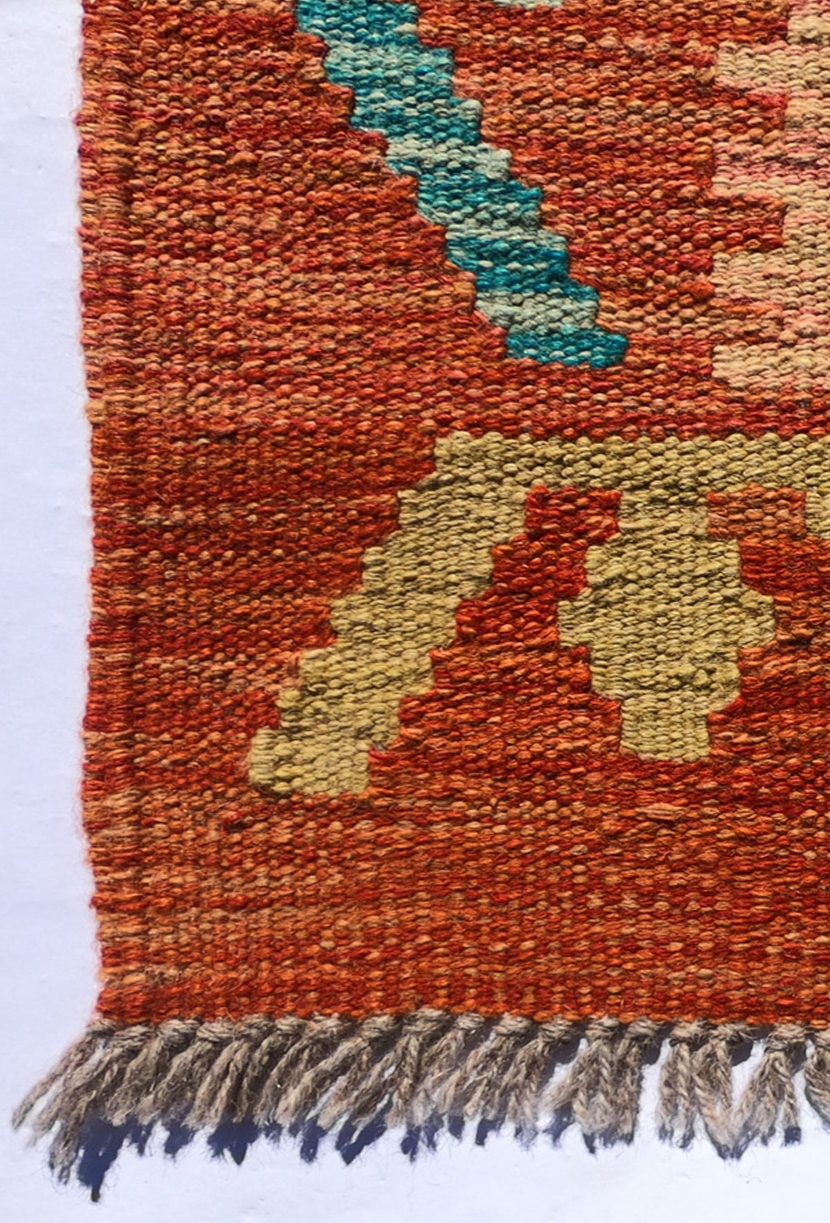 Alfombra lana, Kelim Kashkuli 3.00 x 0.90 mts. 054
