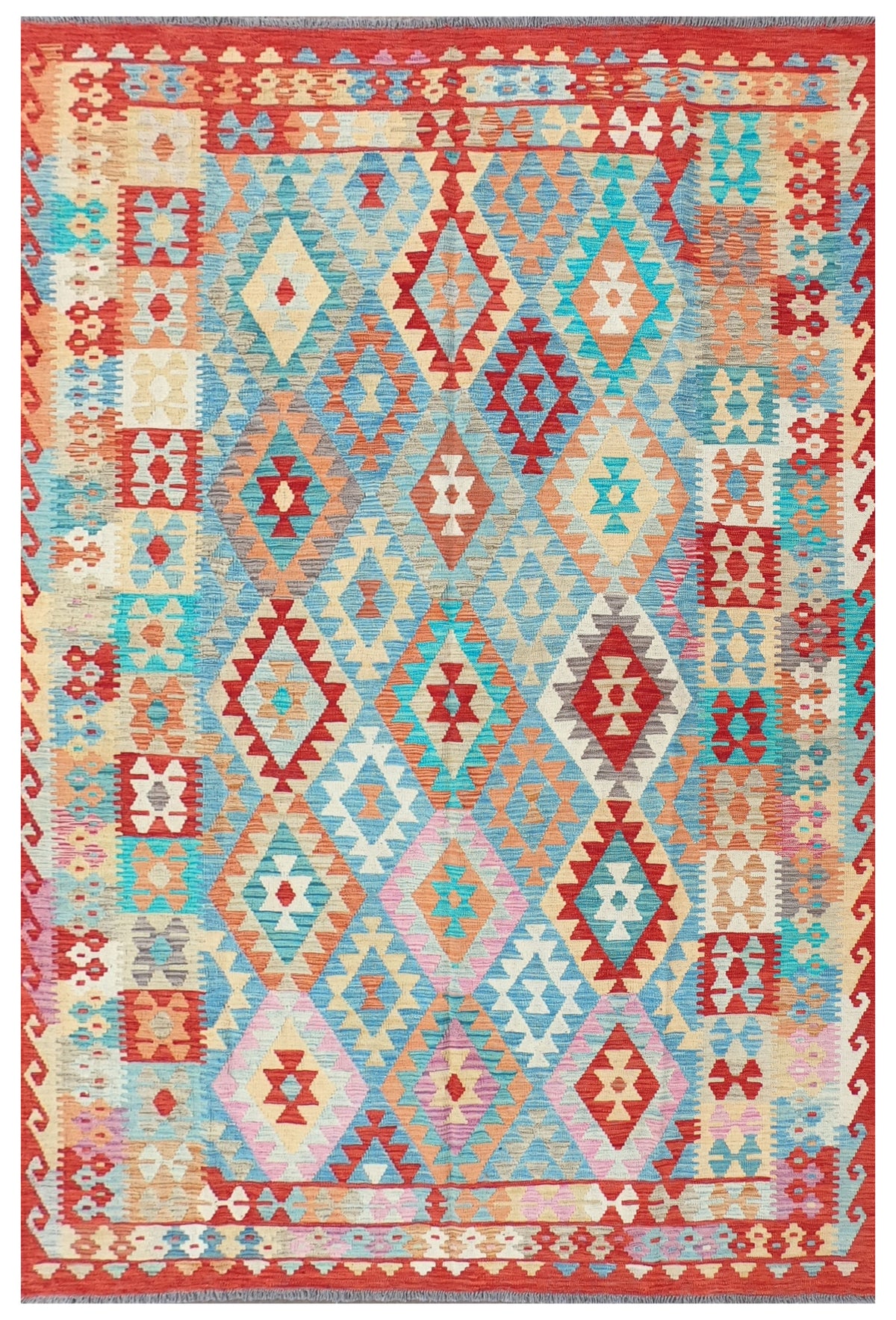 Alfombra Lana, Kelim Kashkuli 3.00 x 2.00 mts. 0412