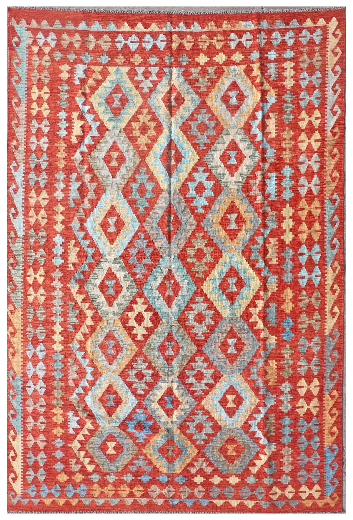 Alfombra Lana, Kelim Kashkuli 3.00 x 2.00 mts. 0448