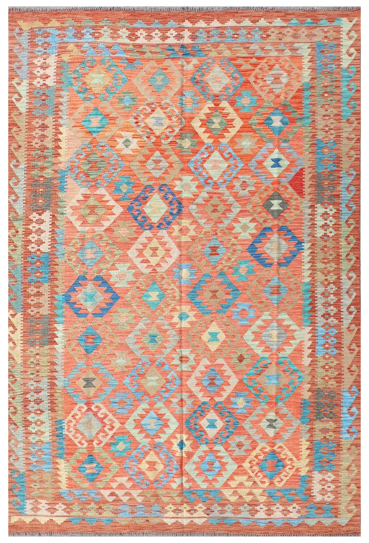 Alfombra Lana, Kelim Kashkuli 3.00 x 2.00 mts. 0460