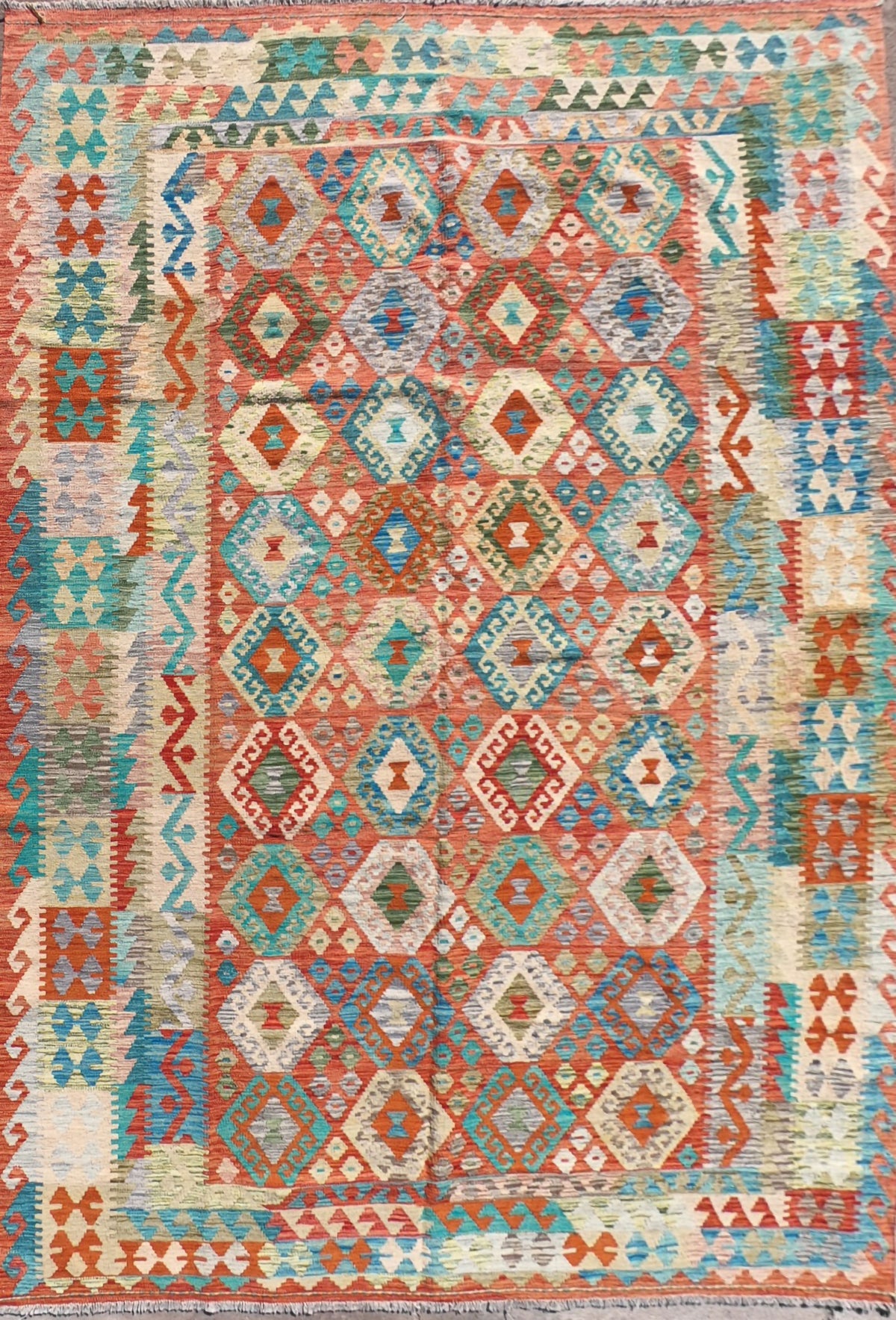 Alfombra lana, Kelim Kashkuli 3.00 x 2.00 mts. 464