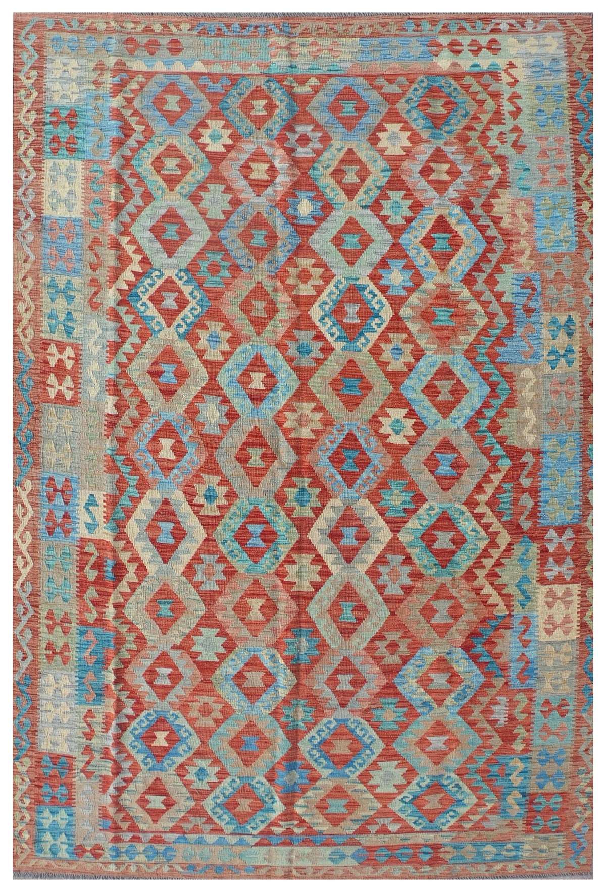 Alfombra Lana, Kelim Kashkuli 3.00 x 2.00 mts. 0468