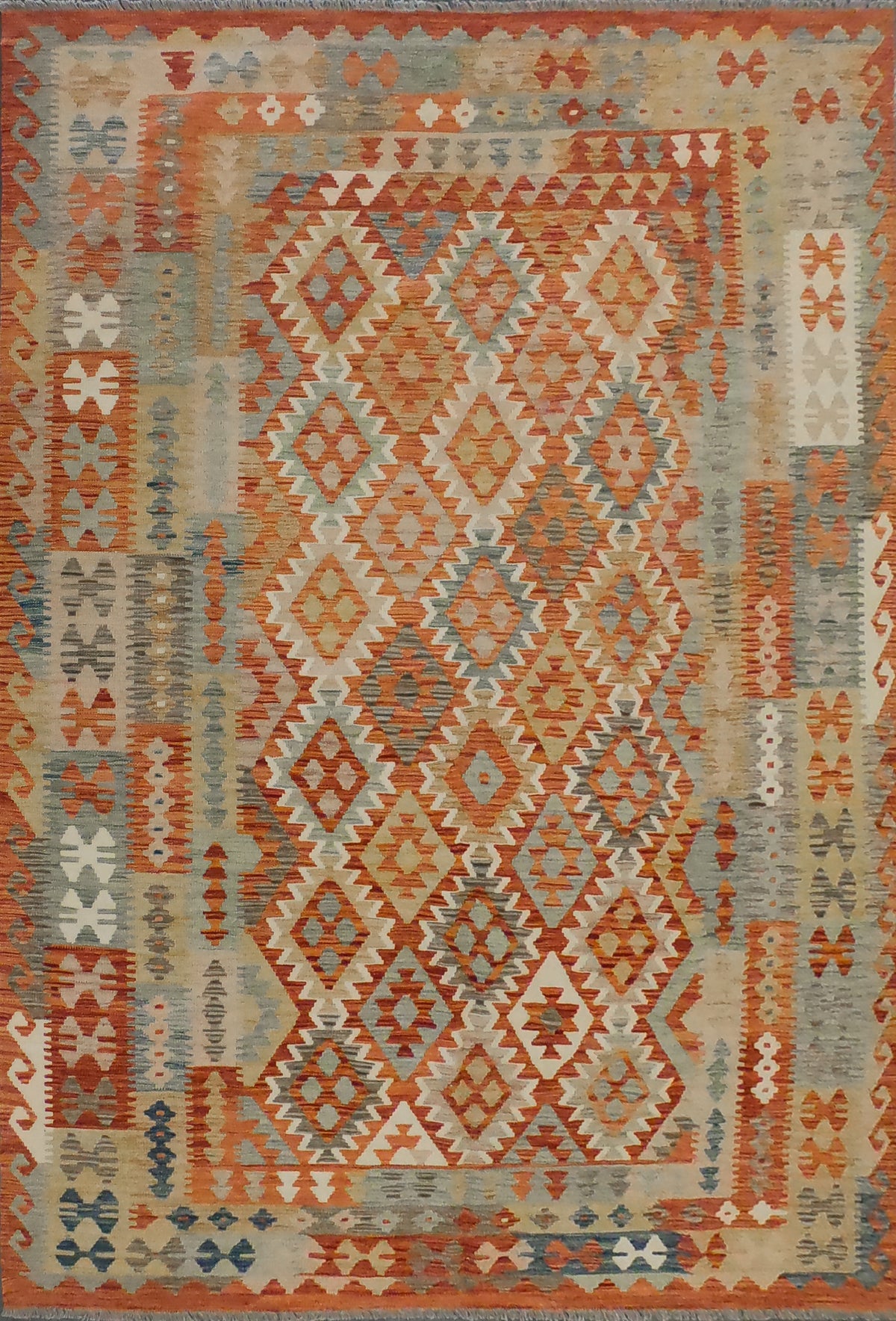 Alfombra Lana, Kelim Kashkuli 3.00 x 2.00 mts. 0471
