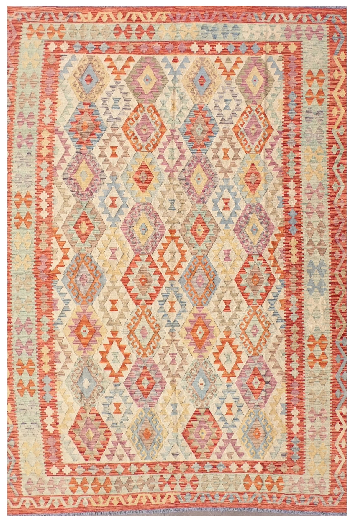 Alfombra Lana, Kelim Kashkuli 3.00 x 2.00 mts. 0477
