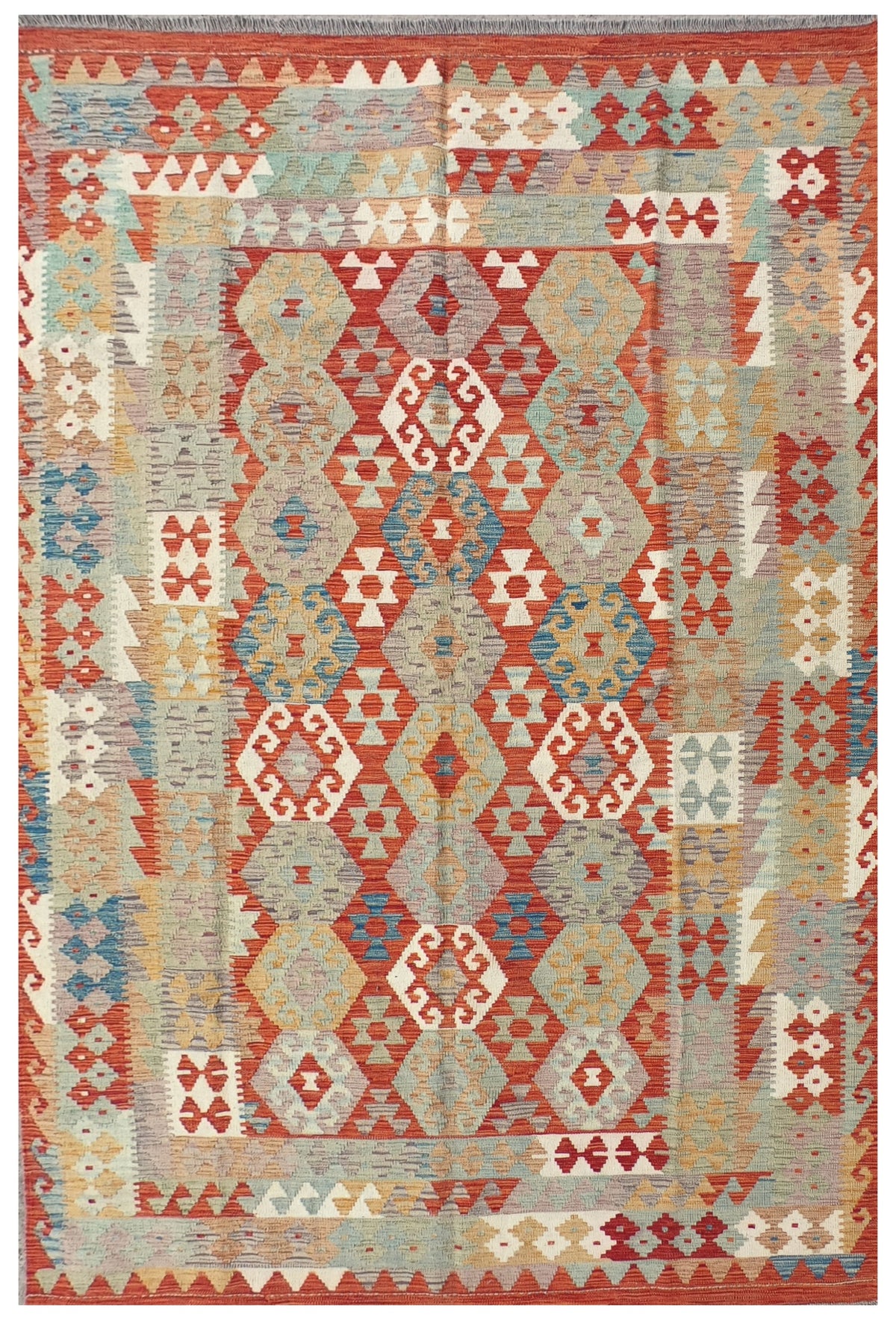 Alfombra Lana, Kelim Kashkuli 3.00 x 2.00 mts. 0479