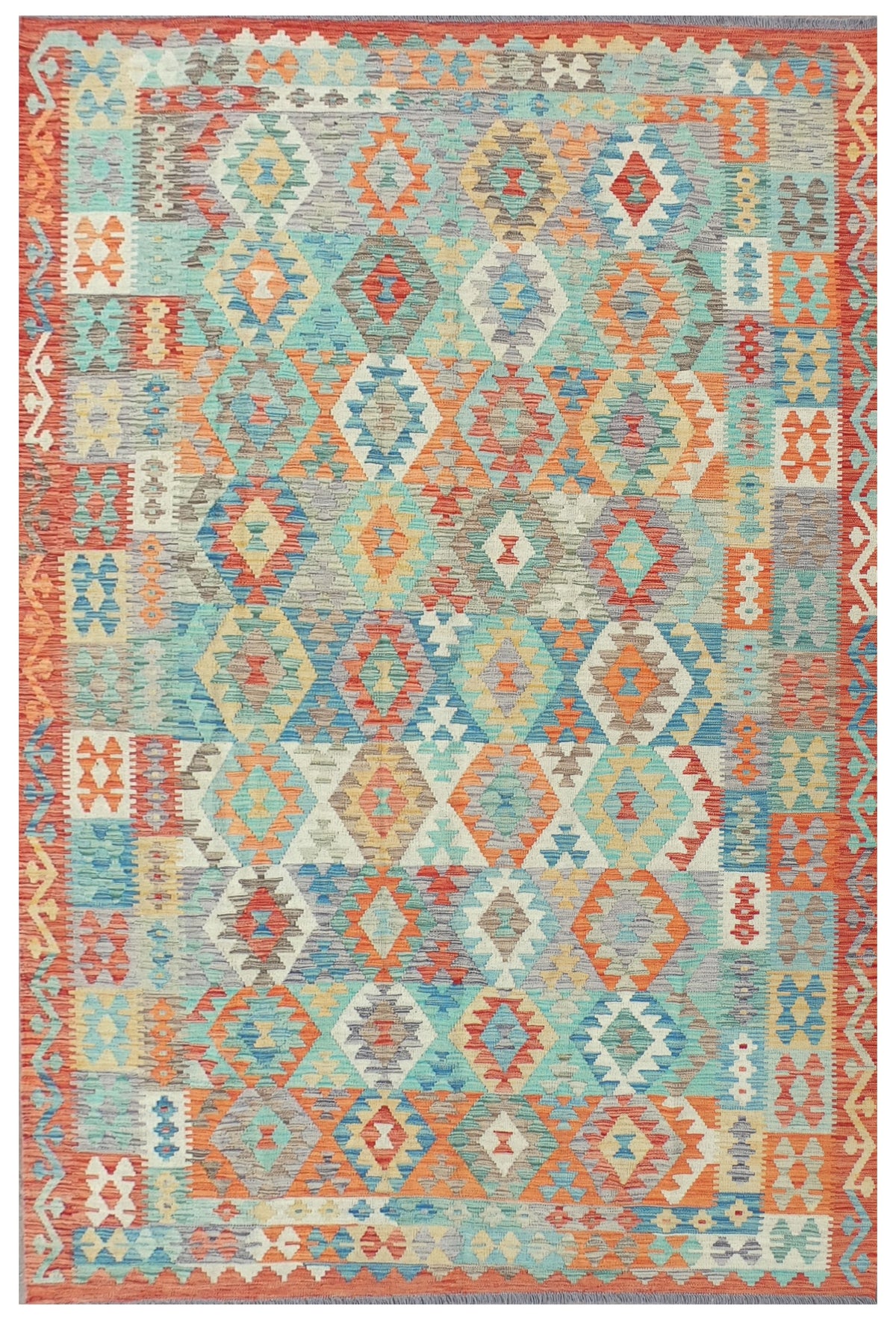 Alfombra Lana, Kelim Kashkuli 3.00 x 2.00 mts. 0481