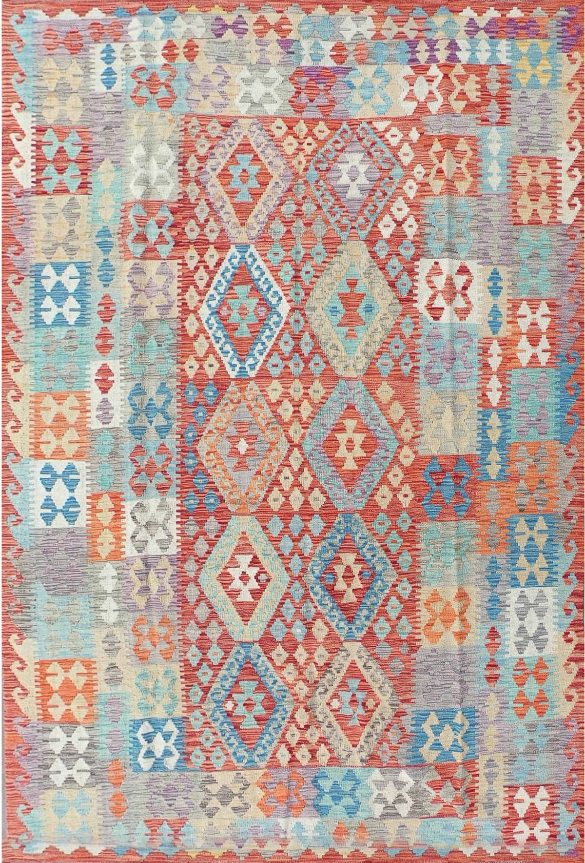 Alfombra Lana, Kelim Kashkuli 3.00 x 2.00 mts. 0483