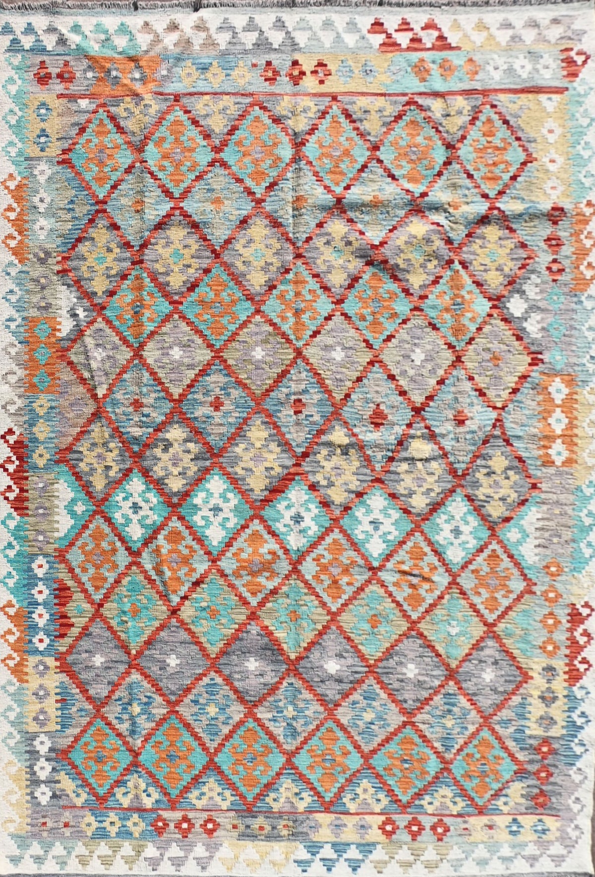 Alfombra lana, Kelim Kashkuli 3.00 x 2.10 mts. 172
