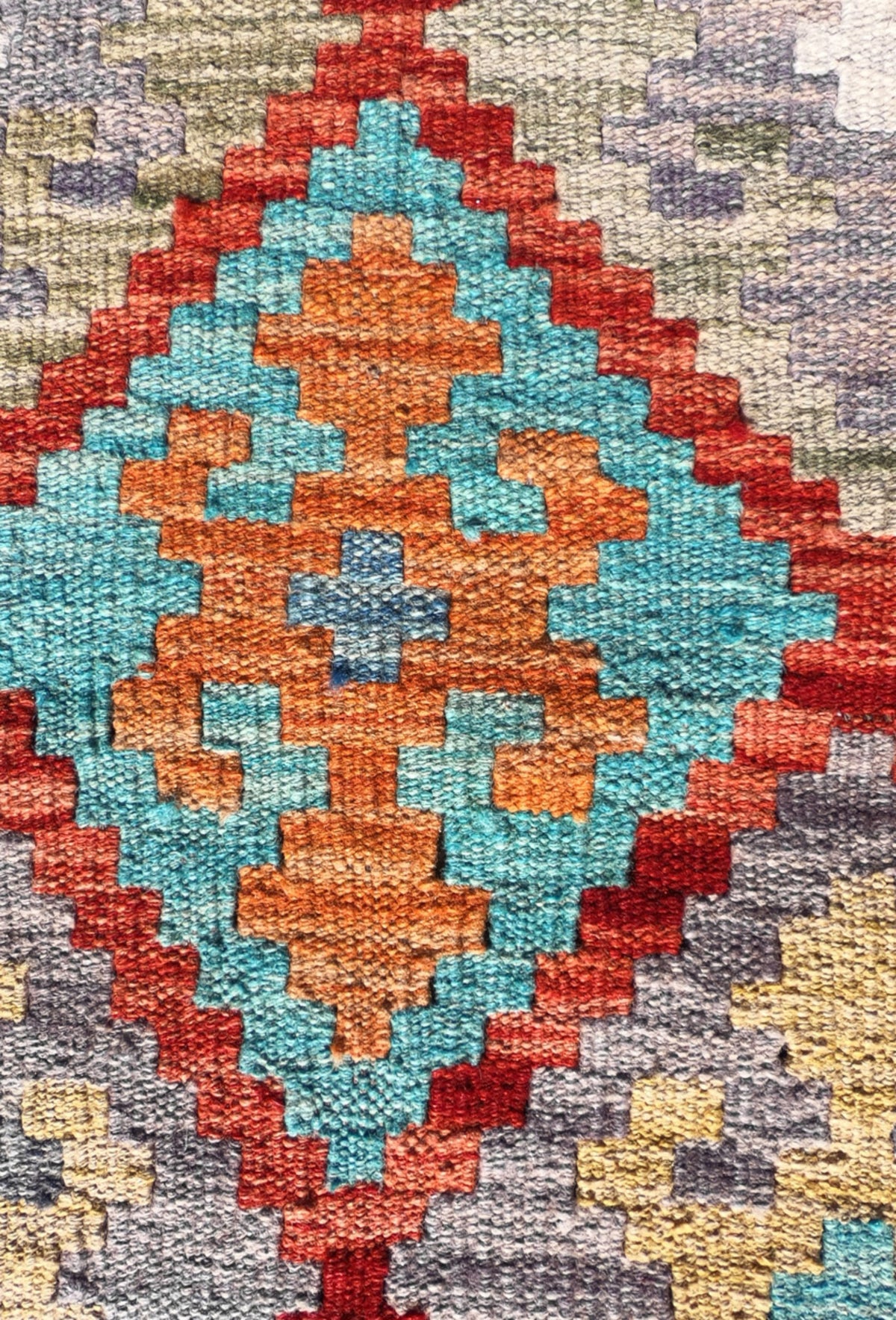 Alfombra lana, Kelim Kashkuli 3.00 x 2.10 mts. 172