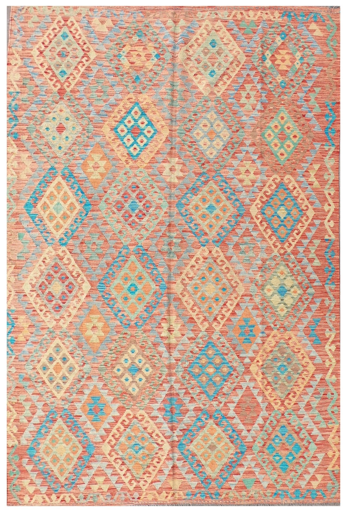 Alfombra Lana, Kelim Kashkuli 3.00 x 2.00 mts. 0208