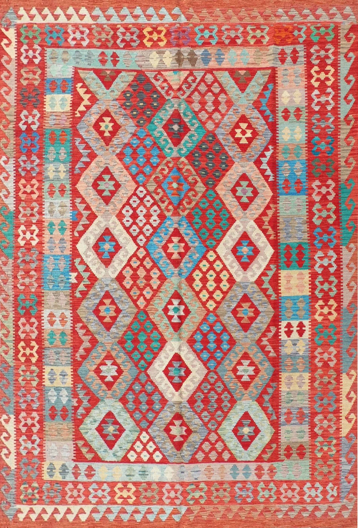Alfombra Lana, Kelim Kashkuli 3.00 x 2.00 mts. 0210
