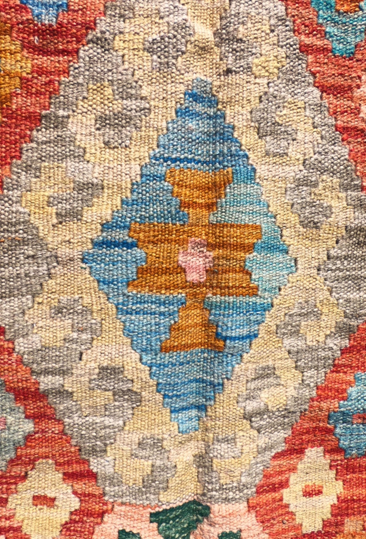 Alfombra lana, Kelim Kashkuli 3.00 x 2.10 mts. 217