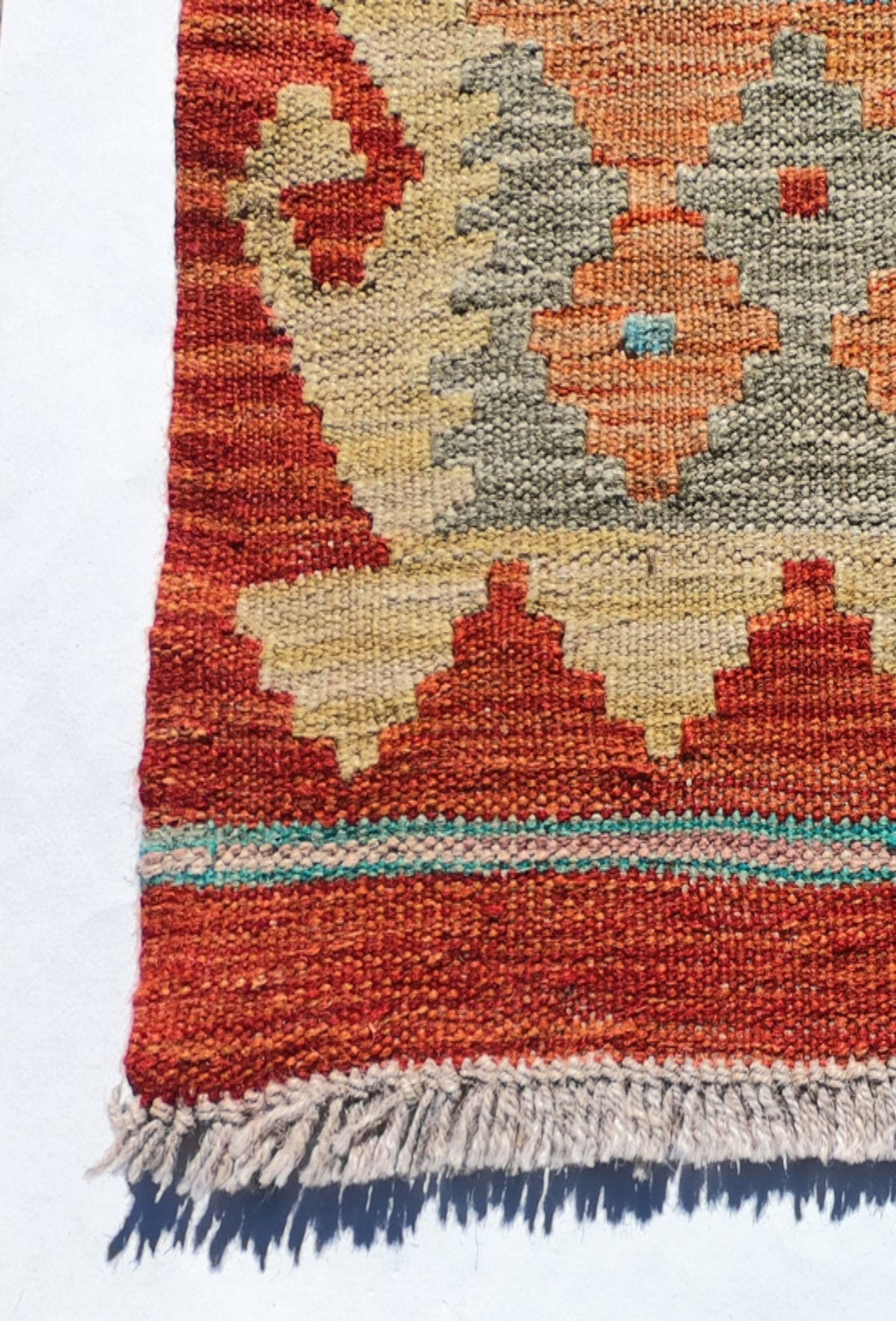 Alfombra lana, Kelim Kashkuli 3.00 x 2.10 mts. 217