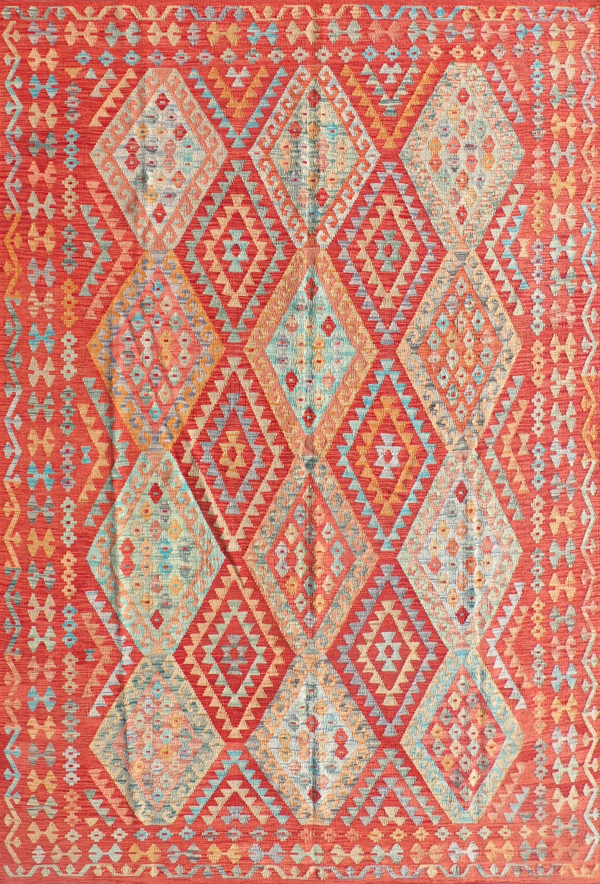 Alfombra Lana, Kelim Kashkuli 3.00 x 2.00 mts. 0220