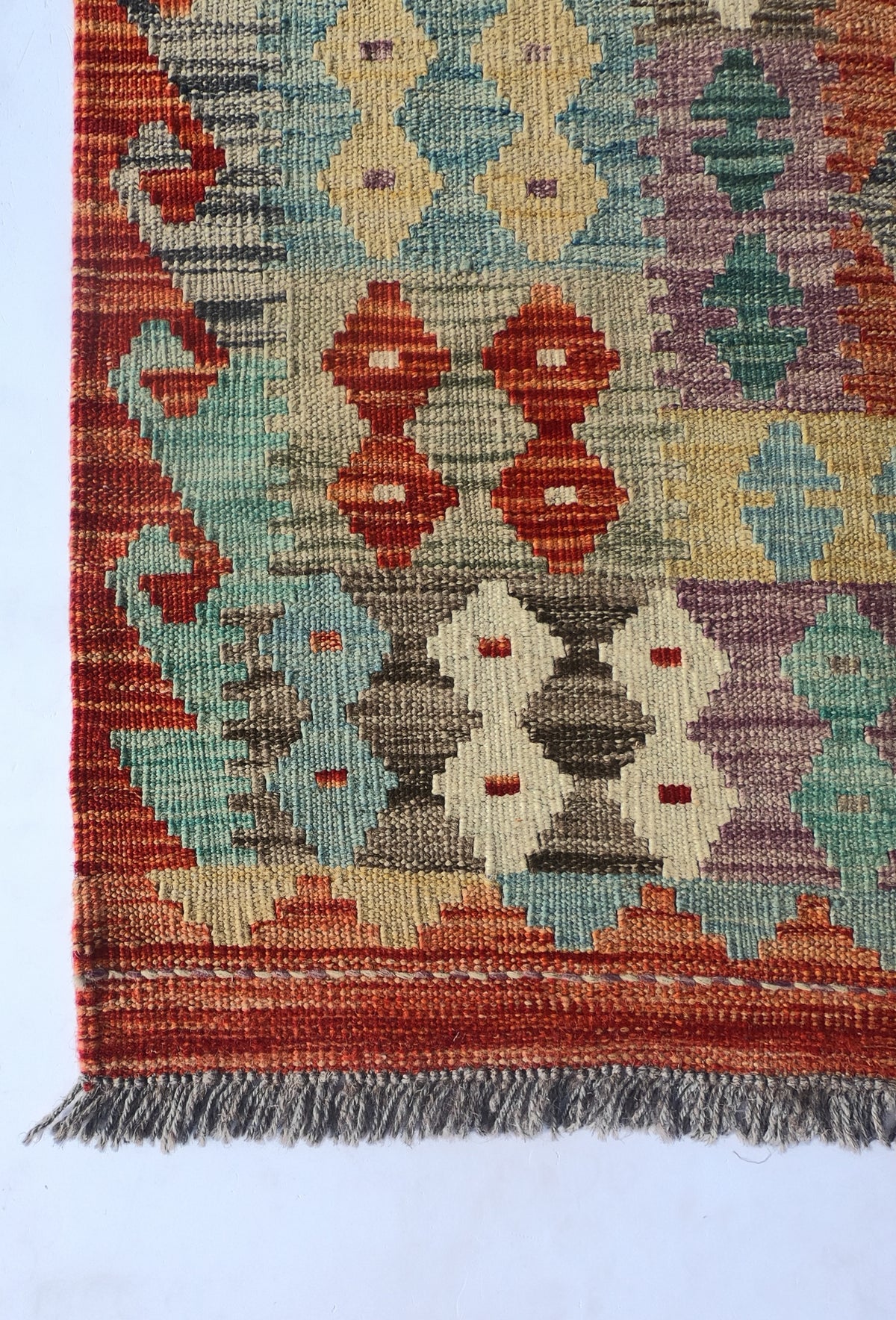 Alfombra Lana, Kelim Kashkuli 3.00 x 2.00 mts. 0228