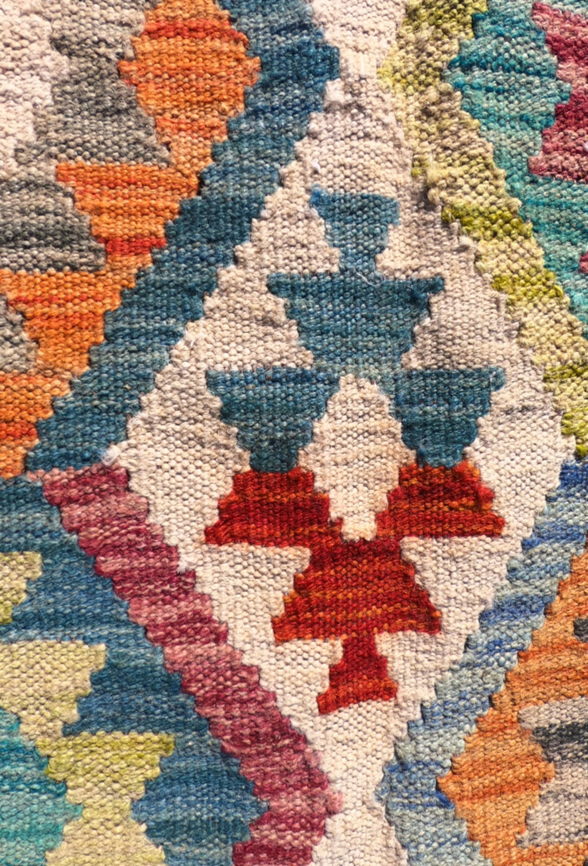Alfombra lana, Kelim Kashkuli 3.00 x 2.20 mts. 010