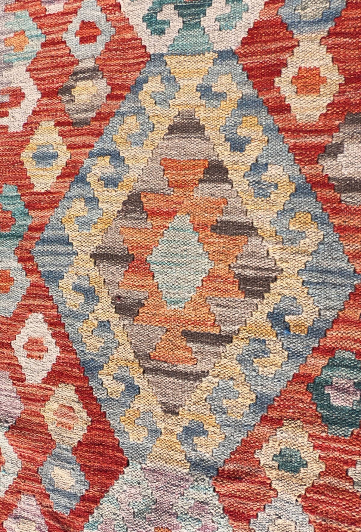 Alfombra lana, Kelim Kashkuli 3.00 x 2.40 mts. 008