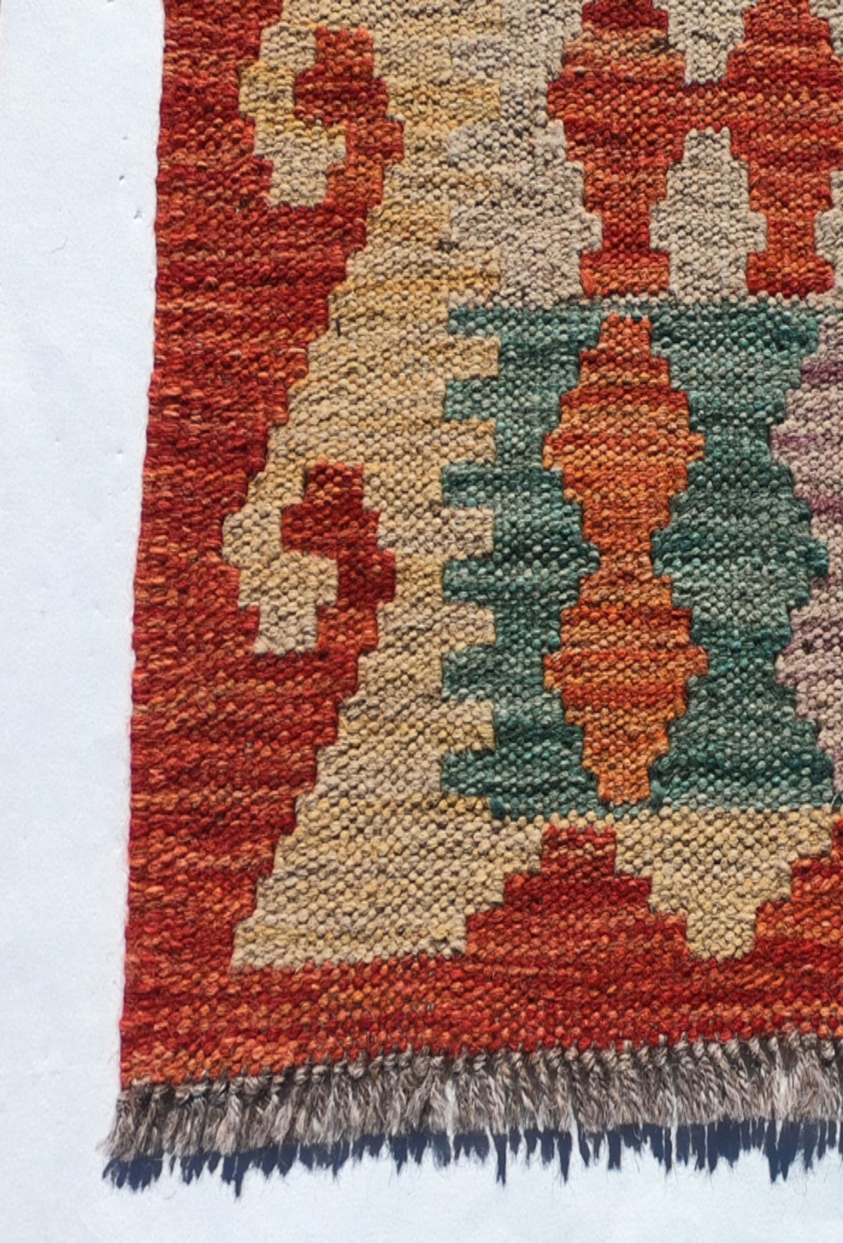 Alfombra lana, Kelim Kashkuli 3.00 x 2.40 mts. 008