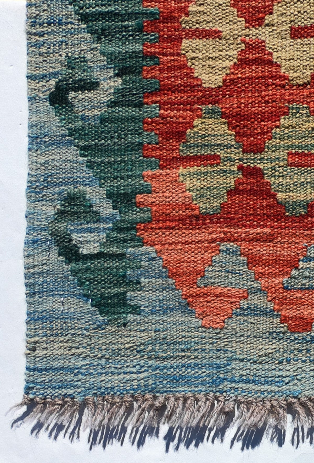 Alfombra lana, Kelim Kashkuli 3.00 x 2.50 mts. 041